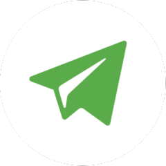 Telegram logo | Link to Roaring Pepe portal