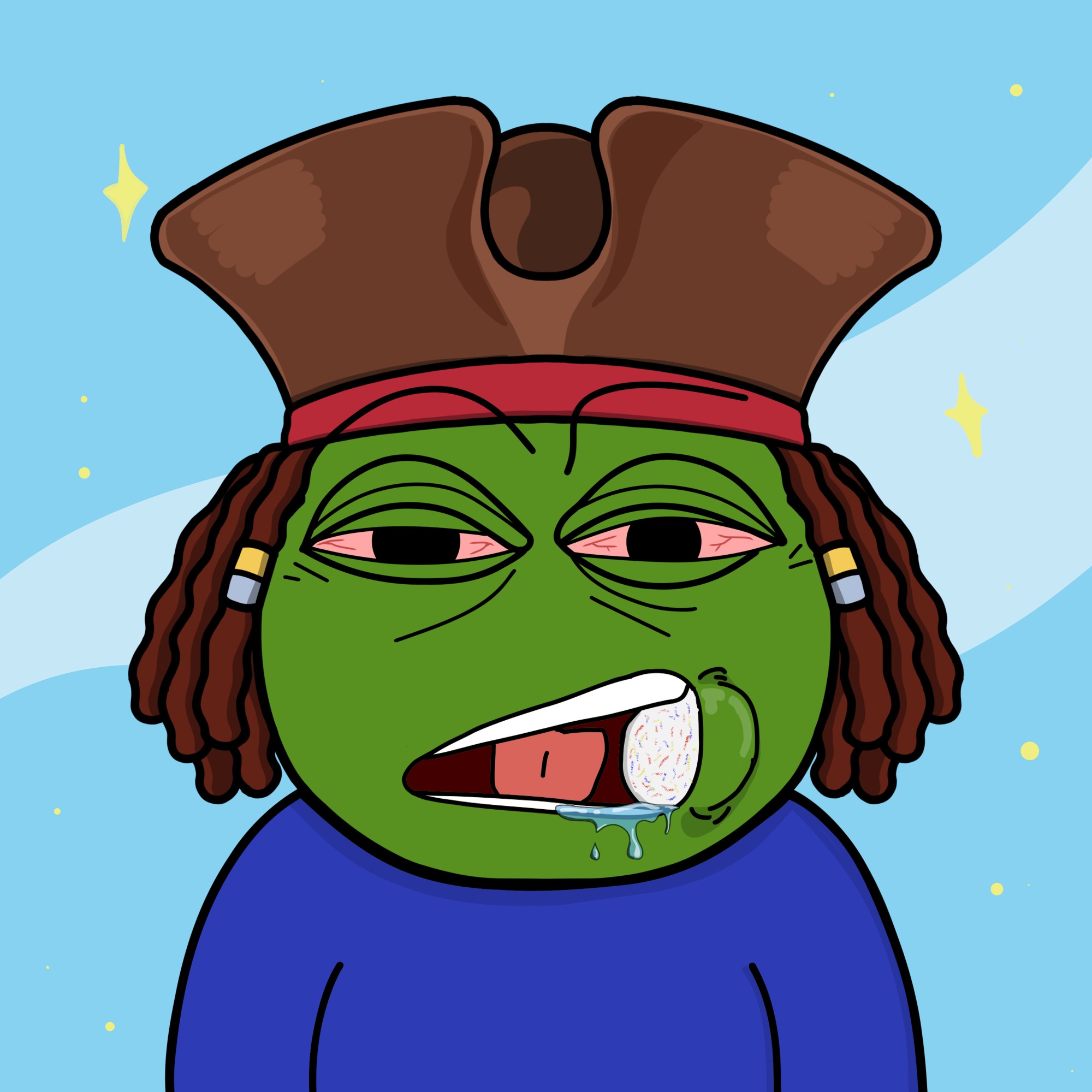Roaring Pepe NFT